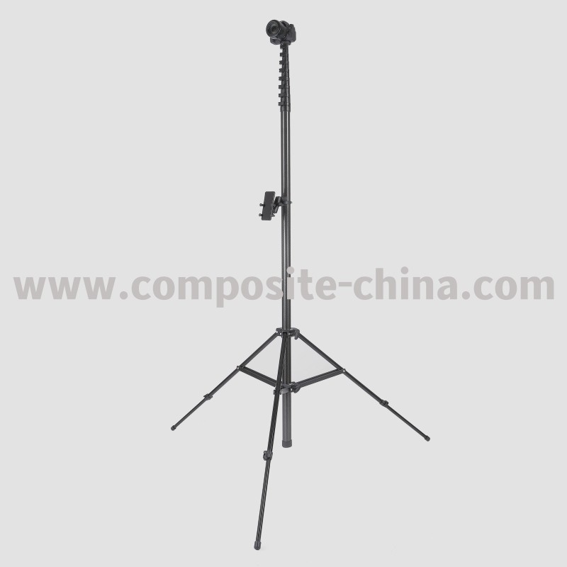 Телескопичен стълб за камера от въглеродни влакна